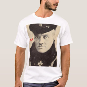 Red Baron Portrait Tee, w RedBaron Gear logo back T-Shirt