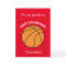 Red Basketball Happy 13th Birthday