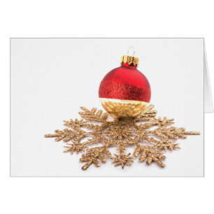 Red Bauble and Golden Star