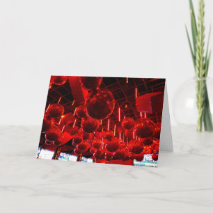 Red Bauble Christmas Cards