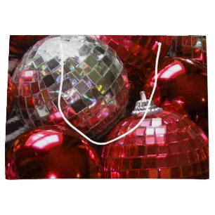 Red Baubles gift bag