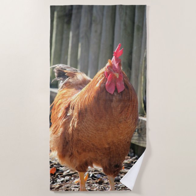 Red Beach Towel (Front)