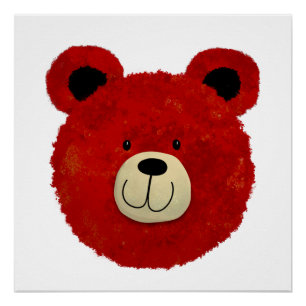 Red Bear Poster