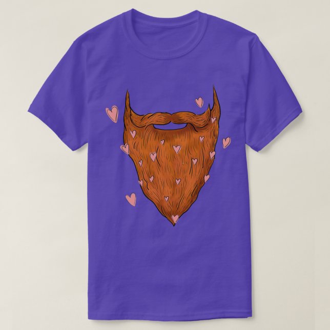 Red Beard Love T-Shirt (Design Front)