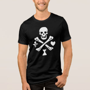Red Beard men's black tshirt