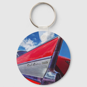 Red Bel Air Key Ring