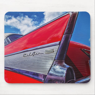 Red Bel Air Mouse Pad