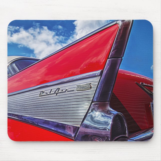 Red Bel Air Mouse Pad (Front)