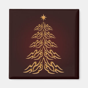 Red Bell  Christmas Tree Magnet