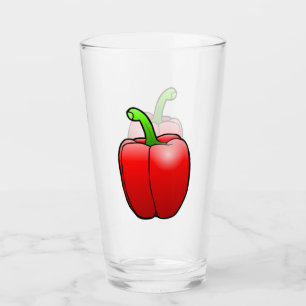 Red Bell Pepper Glass