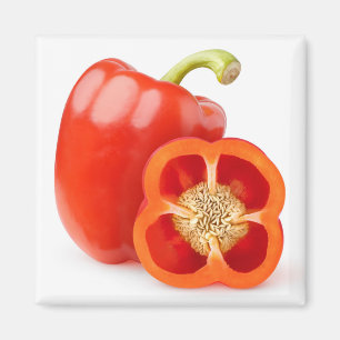 Red bell pepper magnet