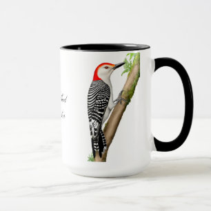Red Bellied Woodpecker Customisable Mug