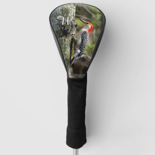Red Bellied Woodpecker Initial Golf Head Cover
