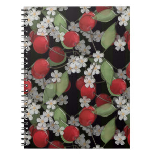 Red berries notebook