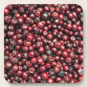 Red berries of the Himalayas Coaster