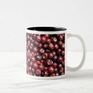Red berries of the Himalayas Two-Tone Coffee Mug