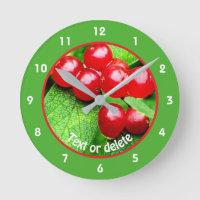 Red Berries With Raindrops Personalised