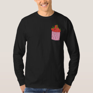 Red Berry Summer Food Fruit Pocket Strawberry 1 T-Shirt