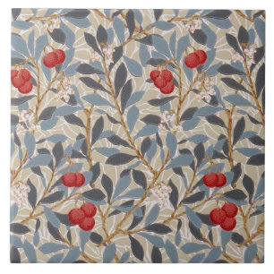 Red Berry Tree, William Morris Ceramic Tile