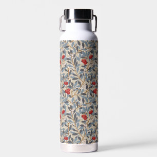 Red Berry Tree, William Morris Water Bottle