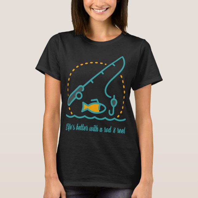 Red Betta Fish T-Shirt (Front)