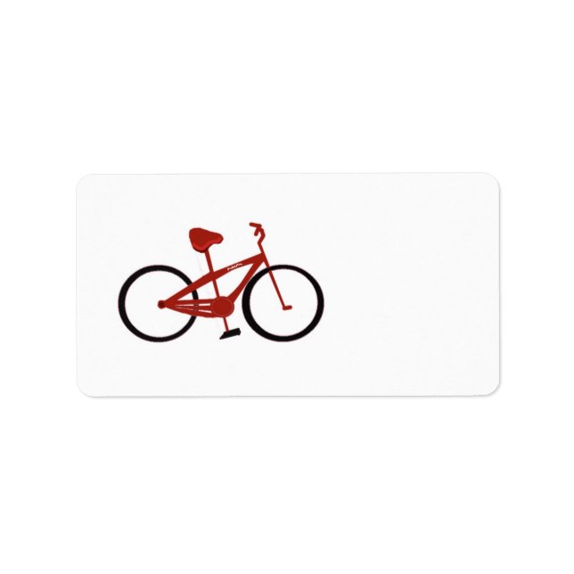 Red Bicycle Label (Front)