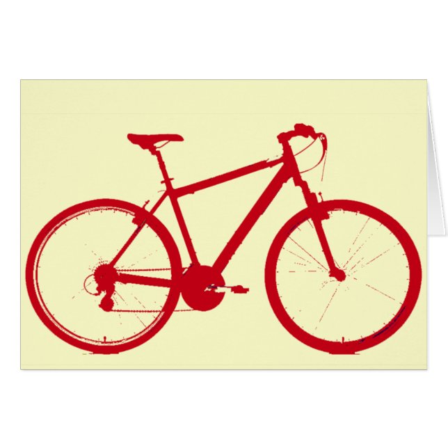 red bike, cycling (Front Horizontal)