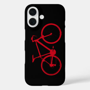 red bike, cycling iPhone 16 case