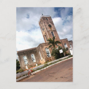 Red Bike In Jamaica Postcard