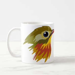 Red-Billed Leiothrix Bird—simplified Coffee Mug