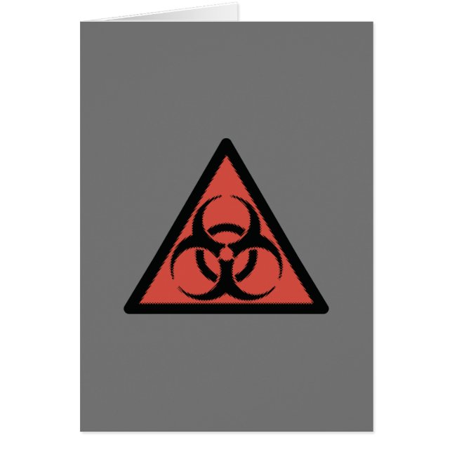 Red biohazard sign (Front)