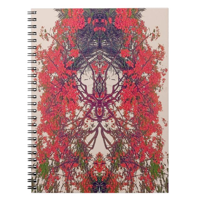Red Bird of Paradise Notebook (Front)