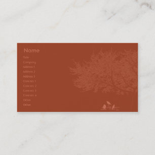 Red Birds - Business Card