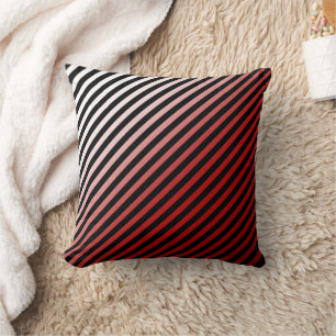 Red, Black and Add 3rd Colour Cushion