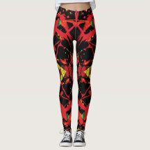 Red, Black, and Awesome Splatter Paint