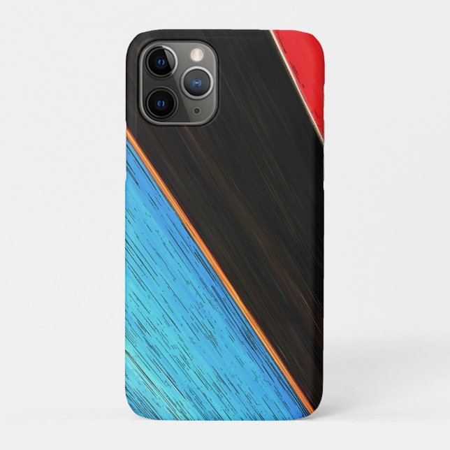 Red Black And Blue 312 Case-Mate iPhone Case (Back)