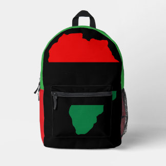 Red Black and Green Backpack
