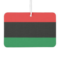 Red, Black and Green Flag