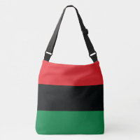 Red, Black and Green Flag