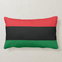 Red, Black and Green Flag
