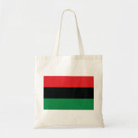 Red, Black and Green Flag