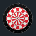 Red Black And White Dartboard<br><div class="desc">Red Black And White Dart Board</div>