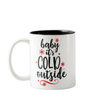 Red Black Baby It's Cold Outside Christmas