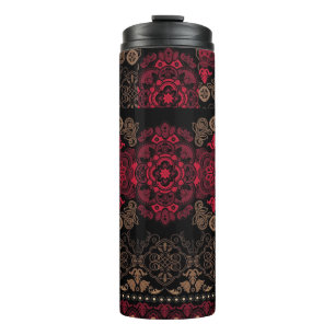 red& black beauty leggings thermal tumbler