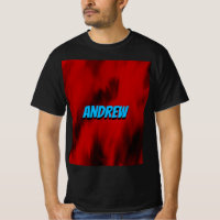 Red black flames modern geometric trendy 1
