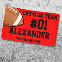 Red Black Football Team