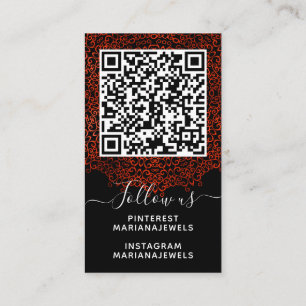 Red & Black Gothic Mandala Earring Display Cards