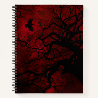 Red & Black Gothic Sketch Book