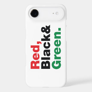Red, Black & Green.
