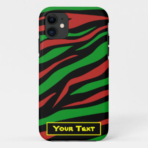 Red Black Green - A Tribe Called Quest Theme iPhone 11 Case